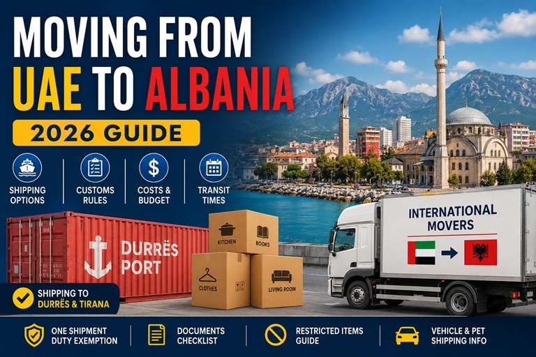 Moving from UAE to Albania